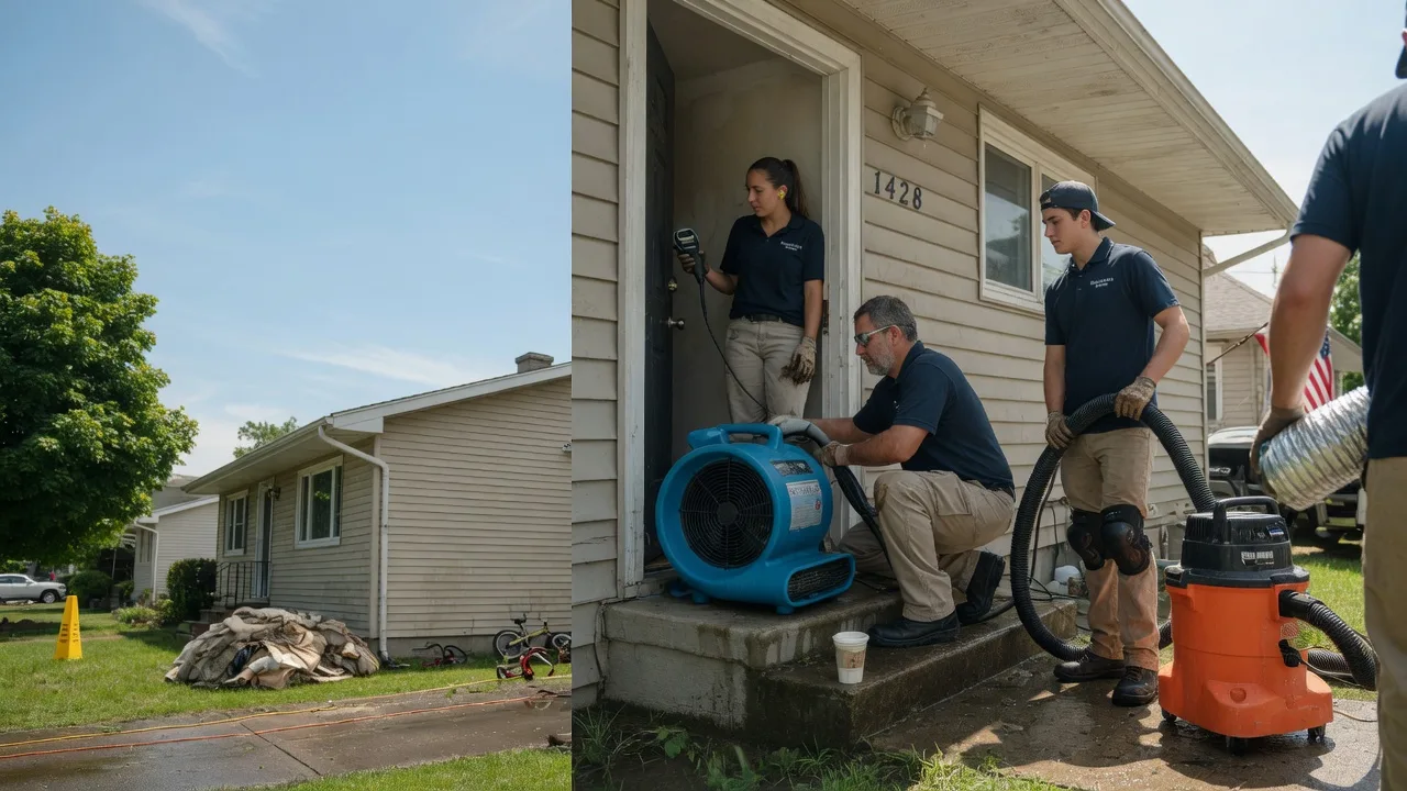 Water Damage Restoration in West Point, IL near me